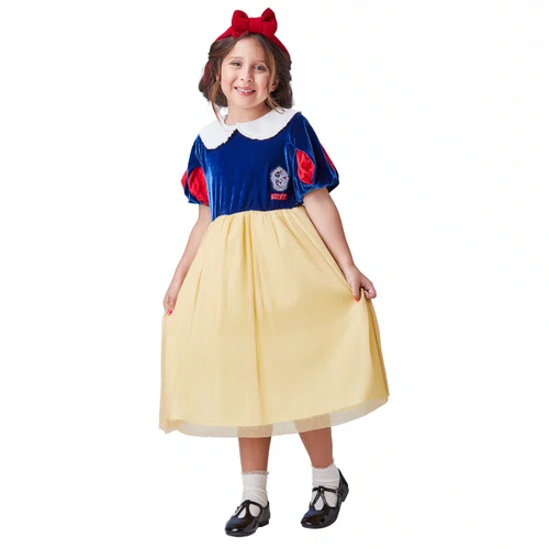 Vestido Classico Branca de Neve Princesa Anime
