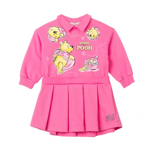 Vestido College Pooh Rosa Cherry Anime