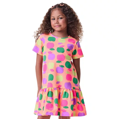 Vestido Color Maçãs Bimbi