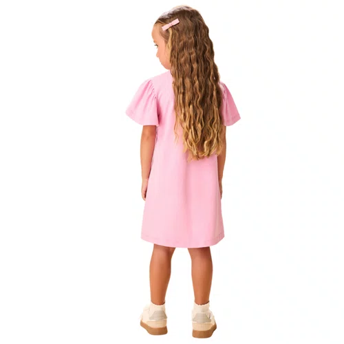 Vestido Daisy Saia de Tule Rosa Momi