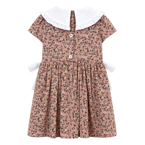 Vestido Kids Floral Rosa Saint Germain Primo Bambino