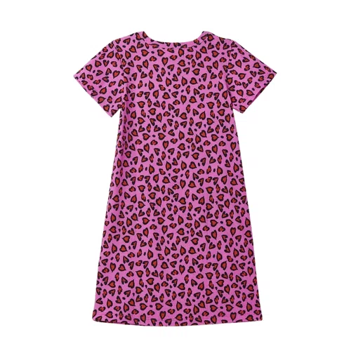 Vestido Malha Canelada Carinhonça Rosa Farm Futura
