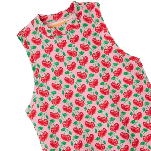 Vestido Malha Cereja Doce Farm Futura