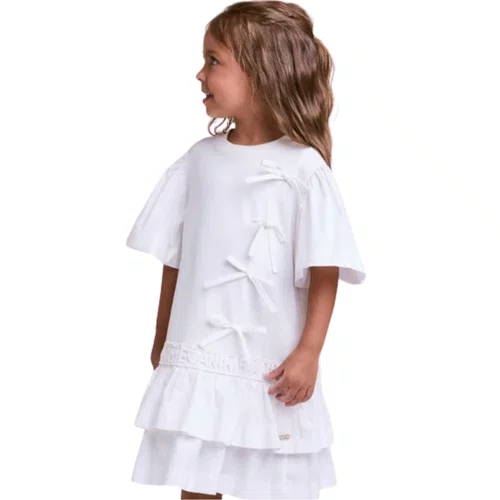 Vestido Malha Laços Pérola Anime