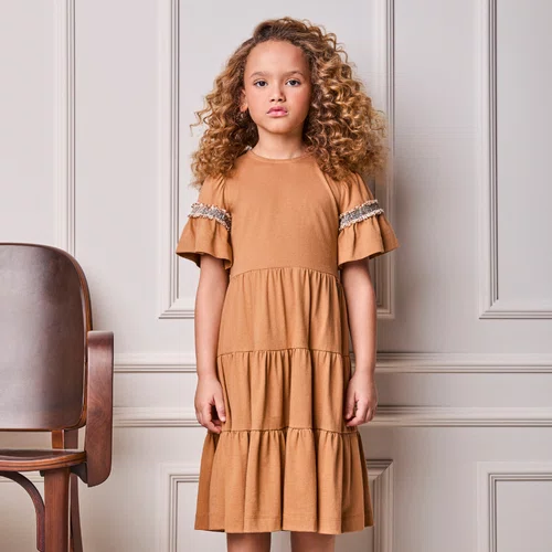 Vestido Malha Marias Toffee Anime