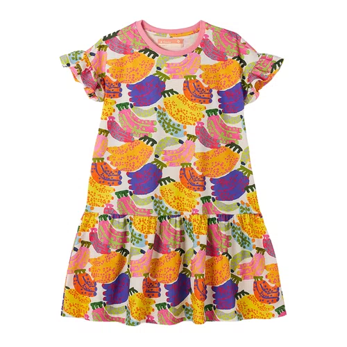 Vestido Malha Platano Colors Fabula
