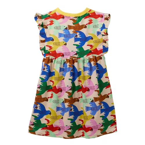 Vestido Malha Vôo Dos Pássaros Fábula