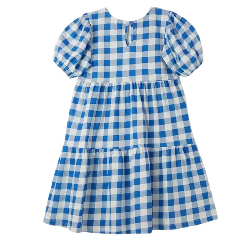 Vestido Malha Xadrez Poa Fabula