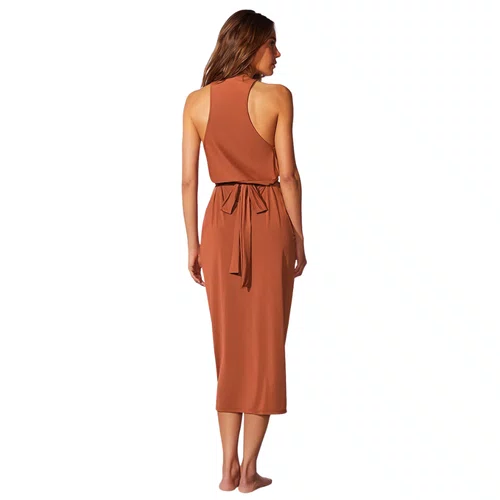 Vestido Midi Lisos Ambar Cia Maritima