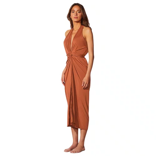 Vestido Midi Lisos Ambar Cia Maritima