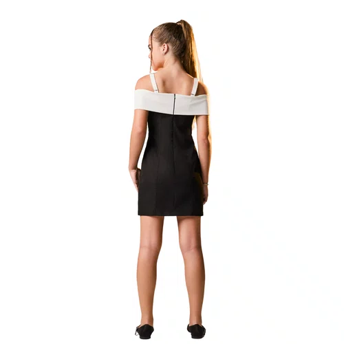 Vestido P&B Festa Preto Authoria