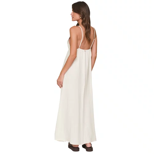 Vestido Ready To Go Off White Lua Lua