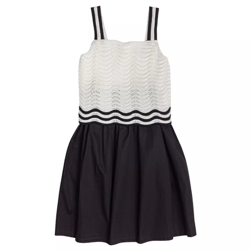 Vestido Top tricot Saia Off White I Am
