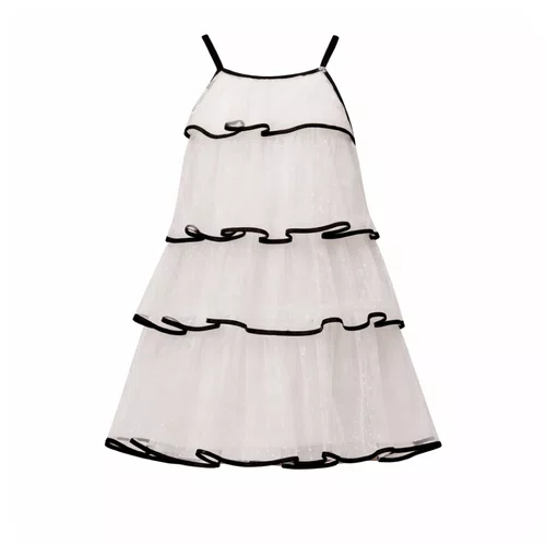 Vestido Tule Camadas P&B Petit Cherie