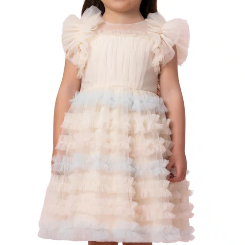 Vestido Tule Tons Candy Petit Cherie