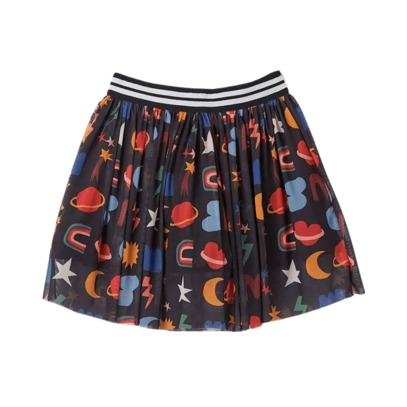 Saia Tule Cosmotipo Preto Fabula