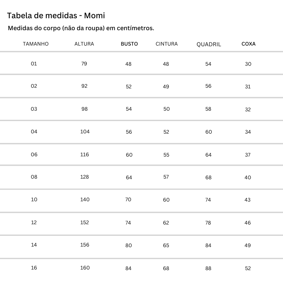 Regata Listrada Patch Cerejinha Canelada Momi