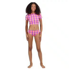 Biquini Teen Cropped Sabrina Madras Siri