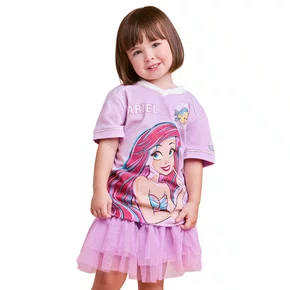 Blusa Ariel College Team Ariel Lilas Anime