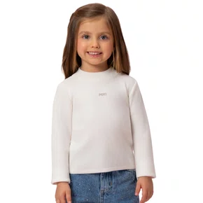 Blusa Basica Tricot Off White Petit Cherie