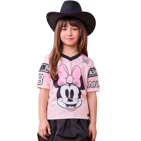 Blusa College Sport Minnie Rosa Anime