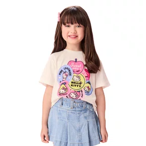 Blusa Hello Kitty Etiquetas Pérola Momi
