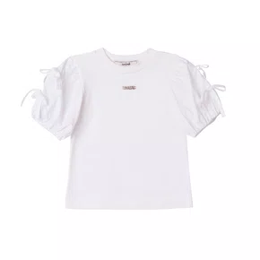 Blusa Manga Balone Off White Anime