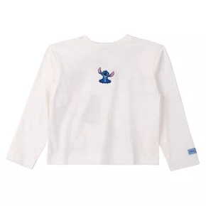 Blusa Manga Longa Lilo e Stitch Off Anime