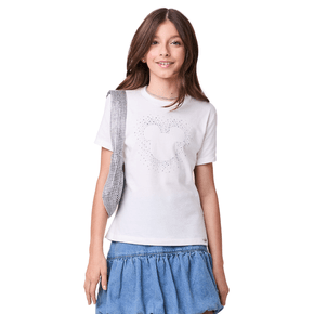 Blusa Mickey Pedrarias Perola I Am