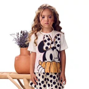 Blusa Minnie Poás e Croissants Pérola Animê