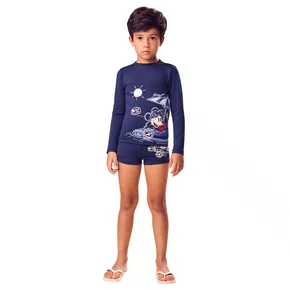 Blusa Proteção Disney Marinho Youccie