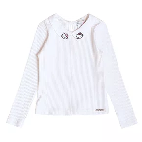 Blusa Ribana Golinha Hello Kitty Off Momi