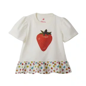 Blusa Silk Morango Doce Off Fabula