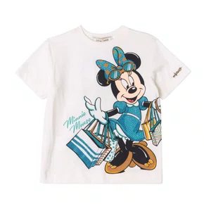 Blusa TShirt Minnie Shopping Anime