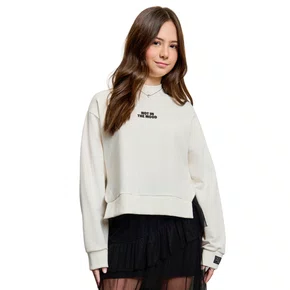 Blusão de Moletom Please Off White Authoria