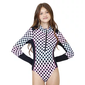 Body Teen Rafaela Xadrez Siri Kids