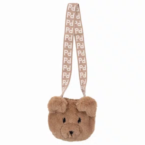 Bolsa Pele Ursinho Bege Escuro Pituchinhus