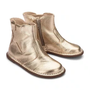 Bota Galaxia Couro Dore Teen Petit Cheval