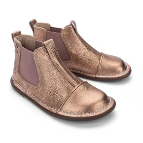 Bota Pião Couro Cobre Petit Cheval