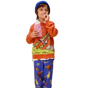 Calça Moletom Espaço Atômico Bento