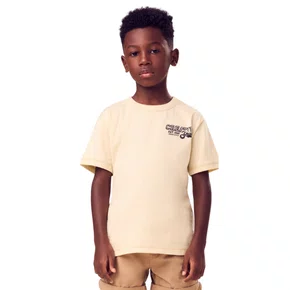 Camiseta Bear Creative Bege Claro Youccie