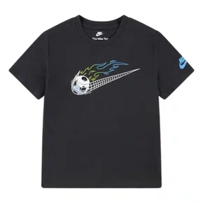 Camiseta Kids Malha Soccer Smoke Grey Nike