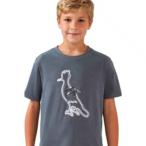 Camiseta Manga Curta Chumbo Line Up Reserva