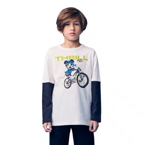 Camiseta Mickey Ciclista DIsney Off White Youccie