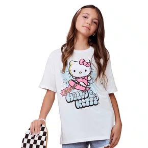 Camiseta Tshirt Alongada Hello Kitty Authoria
