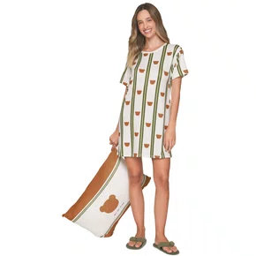 Camisetão Feminino In Bear We Trust Lua Lua