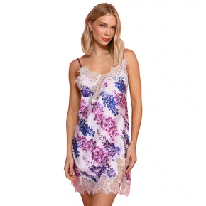 Camisola Curta Floral Lilas Dubai Miss Victtoria