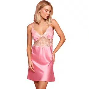 Camisola Curta Madrid Rosa Renda Miss Victtoria