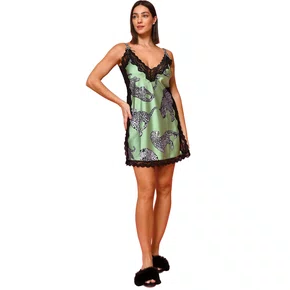 Camisola Curta Miami Onça Verde Miss Victtoria