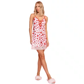 Camisola Curta Veneza Corações Miss Victtoria